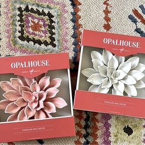 BNIB Opal House Flowers x2